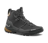 Salewa Puez 2 Mid Powertex - Scarponcini impermeabili da trekking e trekking da uomo, Nero/nero, 44 EU