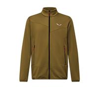 Salewa Puez Altavia Pl M - felpa in pile - uomo 48 Dark Yellow/Black man Polarlite,Recycled Polyester,Salewa Committed