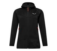 SALEWA Puez Altavia Polarlite Giacca con Cappuccio Donna, Nero Black out, M