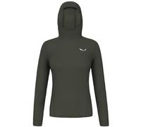 Salewa Puez Am/Dst Hoody W - felpa con cappuccio - donna I42 D36 Dark Green woman Tencel/Lyocell,Wool,Recycled Materials