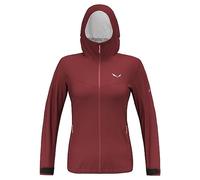 Salewa Giacca antipioggia Puez Aqua 4 PowerTex 2.5L Donna Rosso Taglia 42