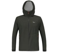 Salewa Puez Aqua 4 Ptx 2.5L M - giacca hardshell - uomo 48 Dark Green/Black/Red man Pfc-Free,Salewa Committed,Salewa Powertex