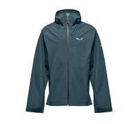 Giacca da uomo Salewa Puez Aqua 4 Ptx 2.5L M Jacket Taglia: L / Colore: blu/azzurro