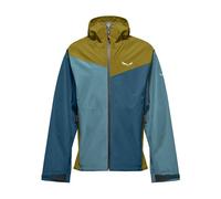 Salewa Puez Aqua 4 Ptx 2.5L M - giacca hardshell - uomo Blue/Blue/Green 54