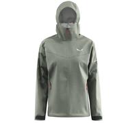 Salewa Puez Aqua 4 Ptx 2.5L W - giacca hardshell - donna Green/Red I46 D40