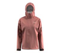 Salewa Puez Aqua 4 Ptx 2.5L W - giacca hardshell - donna I42 D36 Dark Pink/Red woman Salewa Powertex,Salewa Committed,Pfc-Free