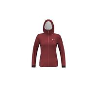 Salewa puez aqua giacca impermeabile da donna bordeaux red