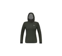 Salewa puez aqua khaki giacca impermeabile da donna