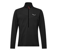 Salewa puez cammino polarlite 1 2 zip polare da uomo nero