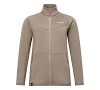 Salewa Puez Cammino Polarlite Full Zip Fleece Beige XS Donna