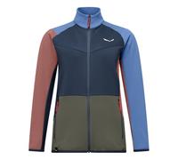 Salewa Puez Cammino Polarlite Full Zip Fleece Blu L Donna