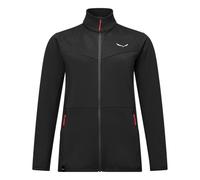 Salewa Puez Cammino Polarlite Full Zip Fleece Nero S Donna