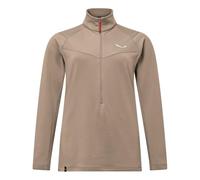 Salewa - Women's Puez Cammino PL Half Zip Jacket - Pullover in pile 34 marrone