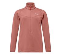 Salewa Puez Cammino Polarlite Half Zip Fleece Rosa S Donna