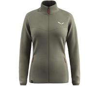Salewa Puez Cammino Pl W - felpa in pile - donna I48 D42 Green/Red woman Polarlite