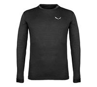 Salewa - Puez Melange Dry L/S Tee - Maglia funzionale L nero