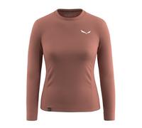 Salewa Puez Dry W - maglia a maniche lunghe - donna Red I44 D38