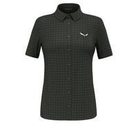 Salewa Puez Dry W S/S - camicia a maniche corte - donna I44 D38 Dark Green woman Polygiene,Dry'ton,Bluesign