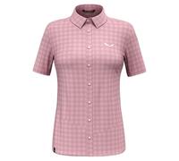 SALEWA PUEZ Dry W S/S Shirt - Pantaloncini da Donna, Zephyr,