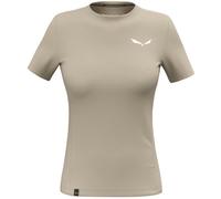 Salewa Maglietta Puez Dry Manica Corta Donna Beige S