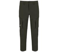 Pantaloni softshell da uomo Salewa Puez DST Cargo oliva scuro (50/L)