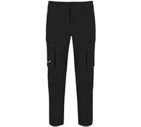 Pantaloni softshell da uomo Salewa Puez DST Cargo nero out (52/XL)