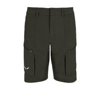 Salewa Puez Dst M Cargo - pantaloni corti trekking - uomo 46 Dark Green man Pfc-Free,Dwr,Salewa Committed,Durastretch