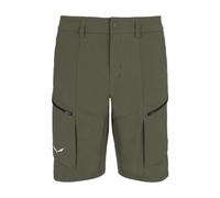 Salewa Puez Dst M Cargo - pantaloni corti trekking - uomo 46 Green man Pfc-Free,Durastretch,Pfas Free,Dwr,Salewa Committed