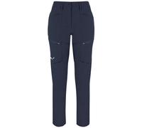 Salewa Puez DST W Cargo - pantaloni trekking - donna I40 D34 Dark Blue woman Durastretch