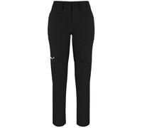 Salewa Puez DST W Cargo - pantaloni trekking - donna I44 D38 Black/White woman Durastretch