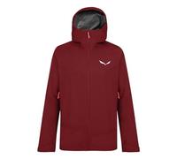 Salewa Puez GTX Paclite W - giacca alpinismo- donna I42 D36 Dark Red/White/Red woman Bluesign,Gore-Tex