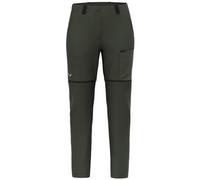 Salewa Puez Hemp/Dst 2/1 W - pantaloni trekking - donna I42 D36 Dark Green woman Durastretch,Pfc-Free,Salewa Committed,Canapa