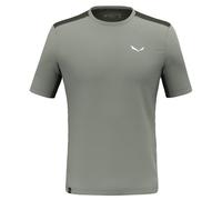 Salewa Puez Hybrid Dry M - T-shirt - uomo 56 Green man Dry'ton,Tencel/Lyocell,Recycled Polyester,Salewa Committed