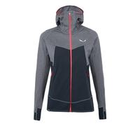 Salewa Puez Hybrid - felpa in pile con cappuccio - donna I48 D42 Dark Blue/Red woman Polarlite