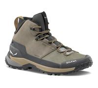 SALEWA Puez Leather Mid Ptx W - Donna - Beige / Grigio - Taglia 7.5- modello 2025