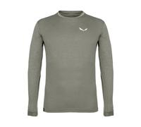 Salewa Puez Melange Dry L/S - maglia a maniche lunghe - uomo 60 Green man Dry'ton