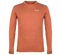 Salewa - Puez Melange Dry L/S Tee - Maglia funzionale L arancione