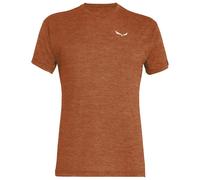SALEWA Puez Melange Dry'Ton T-Shirt Uomo, Beige (Bombay Brown Melange), L