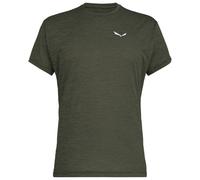 Salewa Puez Melange Dry - T-shirt trekking - uomo Green/White/Green 56