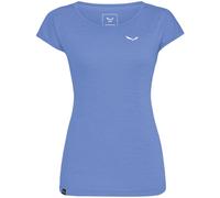 Salewa Puez Melange Dry - T-shirt trekking - donna I48 D42 Light Blue/White/Light Blue woman Dry'ton