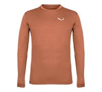 Salewa - Puez Melange Dry L/S Tee - Maglia funzionale S arancione