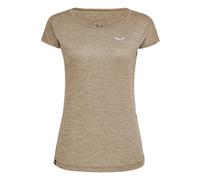 Salewa - Puez Melange Dry'Ton T-shirt Donna Beige quicksand melange 48