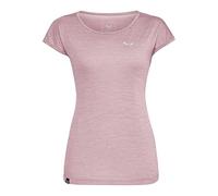 T-shirt Salewa Puez Melange Dry manica corta rosa pallido donna - XL
