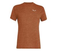 SALEWA Puez Melange Dry'Ton T-Shirt Uomo, Beige (Bombay Brown Melange), L