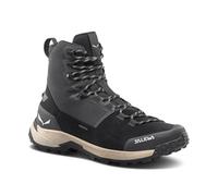 Salewa Puez Mid Powertex - Stivali invernali da donna, impermeabili, isolati, per escursionismo e trekking, Nero/nero, 36.5 EU
