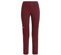 Salewa Puez Orval 2 Dst - pantaloni trekking - donna I42 D36 Dark Red woman Durastretch,Stormwall,Bluesign