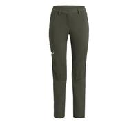 Salewa Puez Orval 2 Dst - pantaloni trekking - donna I44 D38 Dark Green woman Durastretch,Stormwall,Bluesign