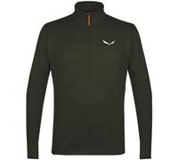 Salewa Puez PL 1/2 Zip M - felpa in pile - uomo 54 Dark Green/Black/Red man Polarlite,Salewa Committed