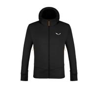 Felpa trekking uomo Salewa Puez PL con cappuccio nero out (46/S)