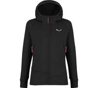 Giacca con cappuccio Salewa Puez Polarlite nero rosso donna - 36
